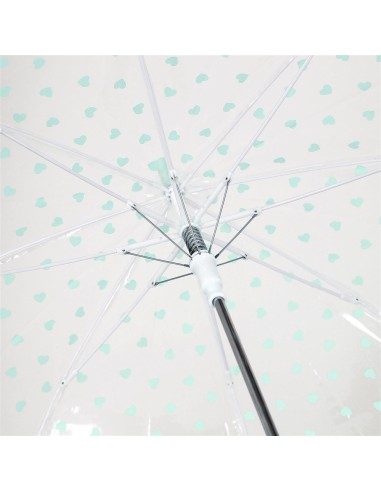 75188P1 PARAGUAS BASTON PEQ.AUTO.PJL EVELIN AZUL CLARO