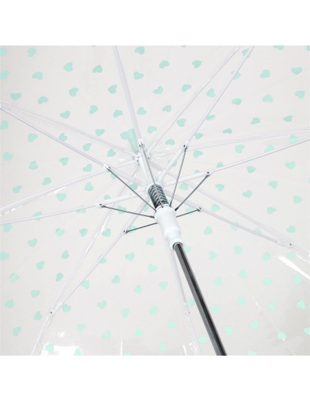 75188P1 PARAGUAS BASTON PEQ.AUTO.PJL EVELIN AZUL CLARO