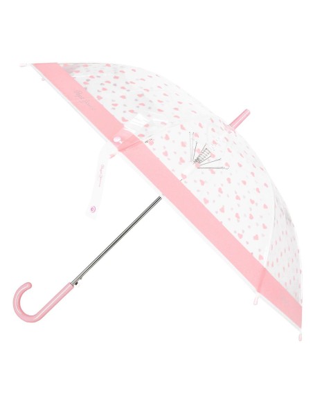 75188P2 PARAGUAS BASTON PEQ.AUTO.PJL EVELIN NUDE 75188P2 PARAGUAS BASTON PEQ.AUTO.PJL EVELIN NUDE