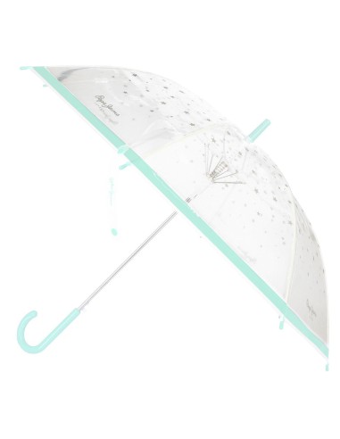 75288P1 PARAGUAS BASTON PEQ.AUTO.PJL HYDRA AZUL CLARO