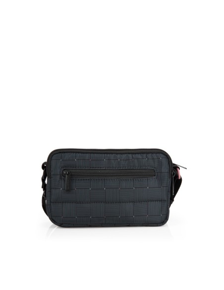 Bolso Bandolera Tres Compartimentos Mujer Gabol  Hanae Ne...