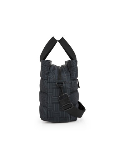 Bolso Doble Asa Corta C/Bandolera Gabol Hanae Negro Bolso...