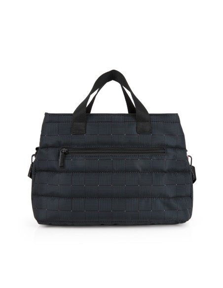 Bolso Doble Asa Corta C/Bandolera Gabol Hanae Negro Bolso...