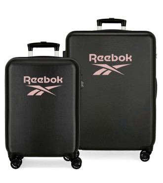 8641921 SET/2 TROLLEY  ABS 55-68CM.4R. REEBOK BEVERLY NEGRO