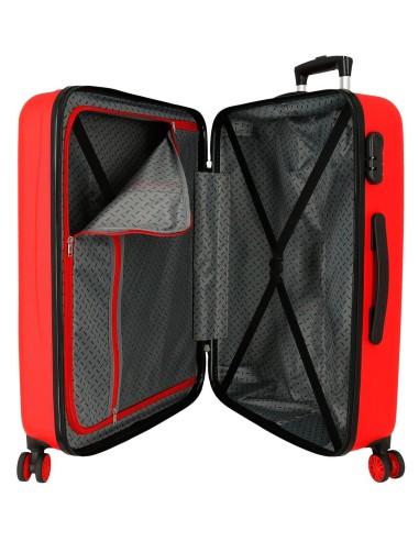 8721823 TROLLEY ABS 68CM.4R. REEBOK PORTLAND ROJO