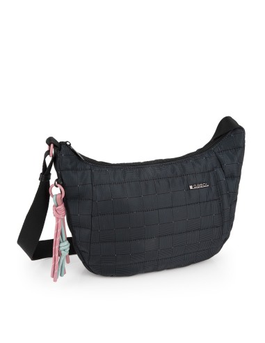 Bolso Bandolera Gondola Gabol Hanae Negro Bolsos Mujer | ...