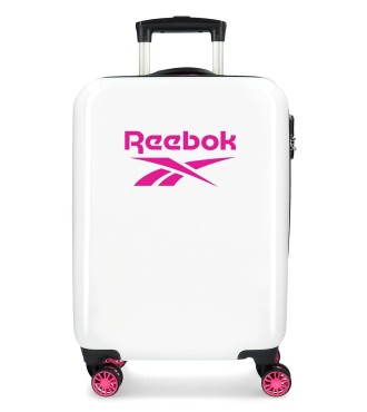 8731726 TROLLEY ABS 55CM.4R.REEBOK MAVERYCK BLANCO/FUCSIA