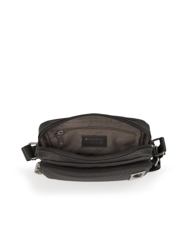 Bolso Bandolera Pequeño Gabol Judith Gris Bolsos Mujer | ...