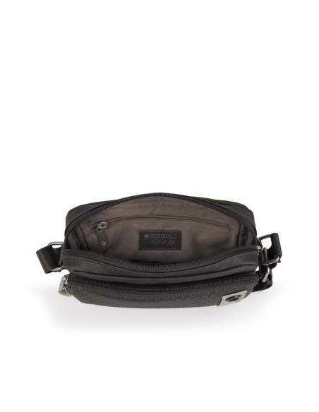 Bolso Bandolera Pequeño Gabol Judith Gris Bolsos Mujer | ...