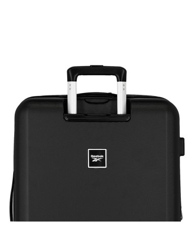 8749721 SET/2 TROLLEY  ABS 55-70CM.4R.REEBOK ROXBURY NEGRO