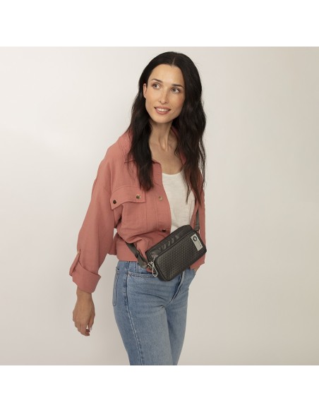 Bolso Bandolera Pequeño Gabol Judith Gris Bolsos Mujer | ...