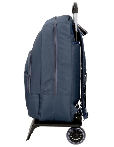 92423N2 * MOCHILA ADAP.46 CM C/CARRO ENSO BASIC AZUL