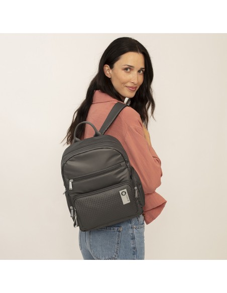 Mochila Paseo Mujer Gabol Judith Gris Mochila de Paseo | ...