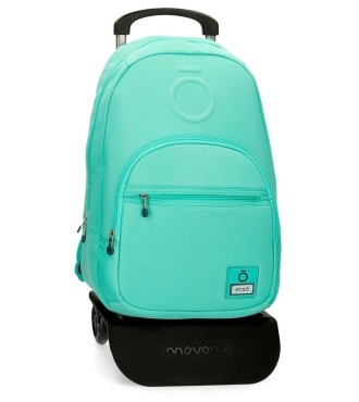 92423N4 * MOCHILA ADAP.46 CM C/CARRO ENSO BASIC TURQUESA
