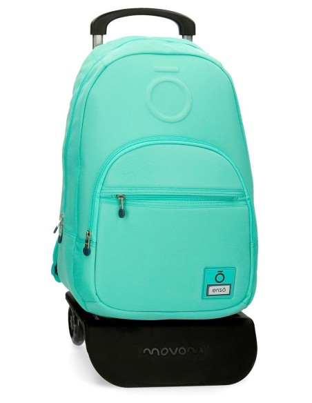 92423N4 * MOCHILA ADAP.46 CM C/CARRO ENSO BASIC TURQUESA 92423N4 * MOCHILA ADAP.46 CM C/CARRO ENSO BASIC TURQUESA
