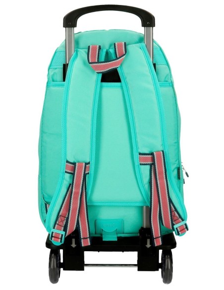92423N4 * MOCHILA ADAP.46 CM C/CARRO ENSO BASIC TURQUESA 92423N4 * MOCHILA ADAP.46 CM C/CARRO ENSO BASIC TURQUESA