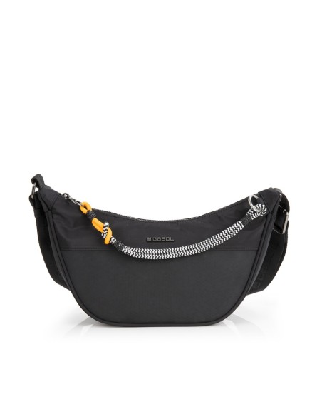 Bolso Gondola Pequeño Gabol Aisha Negro Bolsos Mujer | Fr...