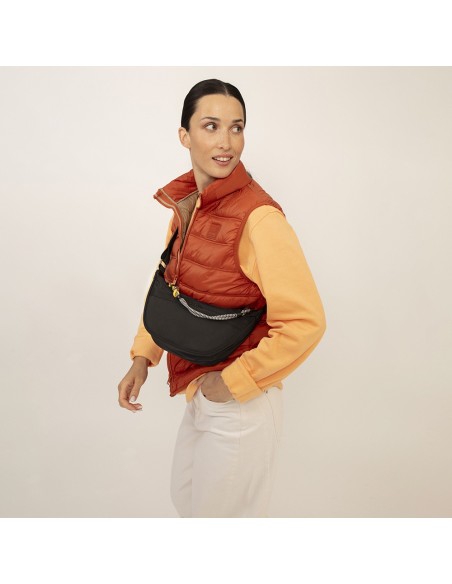 Bolso Gondola Pequeño Gabol Aisha Negro Bolsos Mujer | Fr...