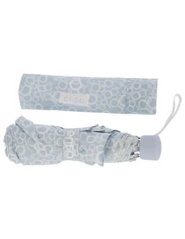 93281P1 SURTIDO 6 PARAGUAS PLEG.CORTO MAN.ENSO MESS