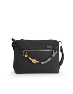 Bolso Bandolera Gabol Aisha Negro Bolsos Mujer | Fraber