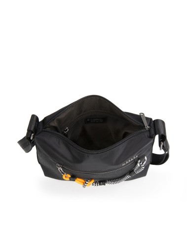 Bolso Bandolera Gabol Aisha Negro Bolsos Mujer | Fraber