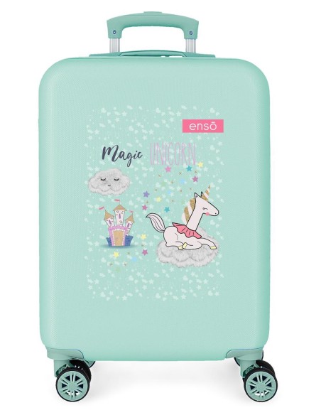 9361721 TROLLEY ABS 55CM.4R.ENSO MAGIC UNICORN TURQUESA 9361721 TROLLEY ABS 55CM.4R.ENSO MAGIC UNICORN TURQUESA