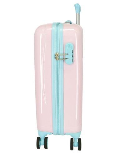 9361722 TROLLEY ABS 55CM.4R.ENSO MAGIC UNICORN ROSA