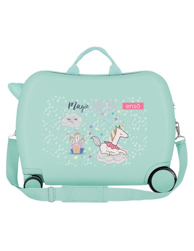 9369821 MALETA INF.ABS 4R. ENSO MAGIC UNICORN TURQUESA