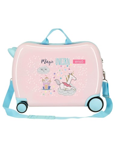 9369822 MALETA INF.ABS 4R. ENSO MAGIC UNICORN ROSA
