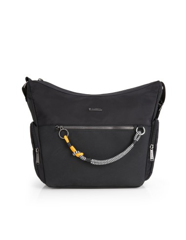 Bolso Bandolera Cruzado Mujer Gabol Aisha Negro Bolsos Mu...
