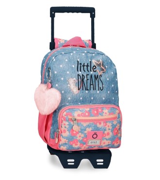94922T1 MOCHILA ADAP. C/CARRO 28CM.ENSO LITTLE DREAMS