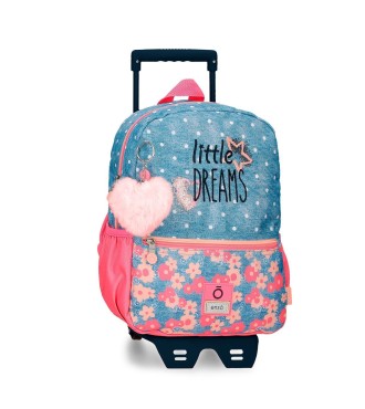 94923T1 MOCHILA ADAP. C/CARRO 32CM.ENSO LITTLE DREAMS