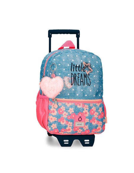 94923T1 MOCHILA ADAP. C/CARRO 32CM.ENSO LITTLE DREAMS