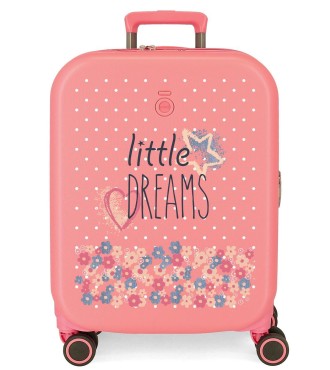 9499122 TROLLEY ABS 55CM.4R.ENSO LITTLE DREAMS CORAL