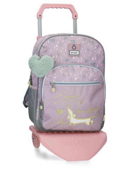 95124T1 MOCHILA ADAP. C/CARRO 38CM.ENSO BEAUTIFUL DAY 95124T1 MOCHILA ADAP. C/CARRO 38CM.ENSO BEAUTIFUL DAY