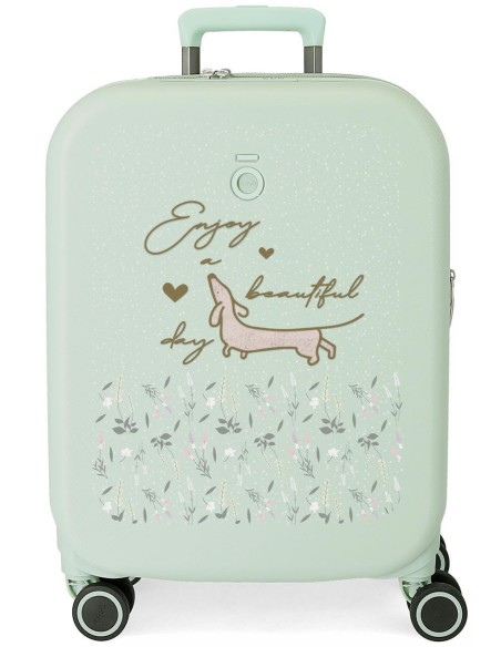 9518624 TROLLEY ABS 55CM.C/EXP. 4R. ENSO BEAUTIFUL DAY VERDE 9518624 TROLLEY ABS 55CM.C/EXP. 4R. ENSO BEAUTIFUL DAY VERDE