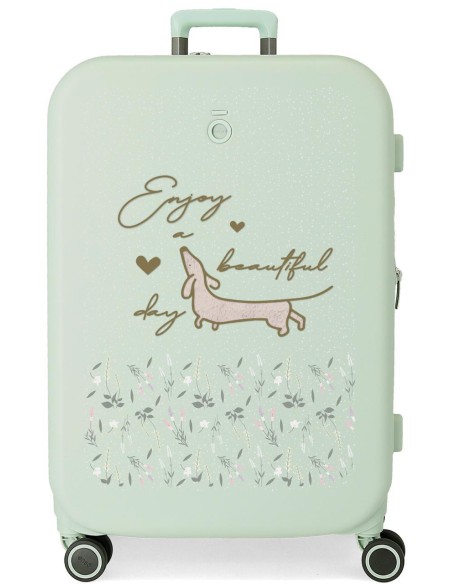 9519224 TROLLEY ABS 70CM.4R.ENSO BEAUTIFUL DAY VERDE MENTA 9519224 TROLLEY ABS 70CM.4R.ENSO BEAUTIFUL DAY VERDE MENTA