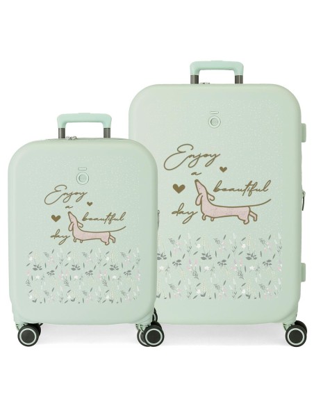 9519524 SET/2 TROLLEY  ABS 55-70CM.4R.ENSO BEAUTIFUL DAY VER 9519524 SET/2 TROLLEY  ABS 55-70CM.4R.ENSO BEAUTIFUL DAY VER