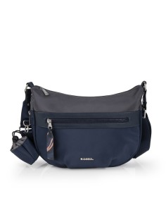 Bolso Bandolera Expandible Mujer Gabol Luna Azul Bolsos M...