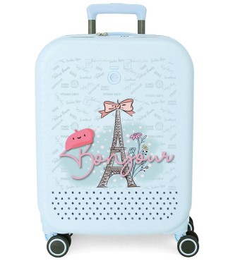 9529121 TROLLEY ABS 55CM.4R.ENSO BONJOUR TURQUESA