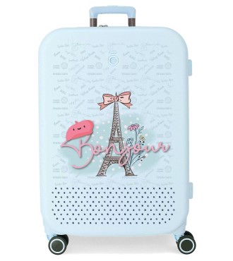 9529221 TROLLEY ABS 70CM.4R.ENSO BONJOUR TURQUESA