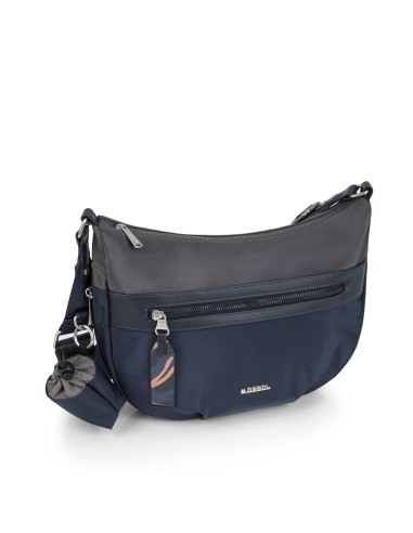 Bolso Bandolera Expandible Mujer Gabol Luna Azul Bolsos M...