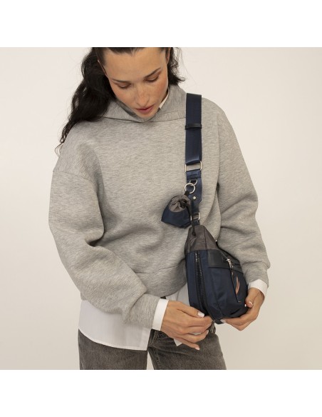 Bolso Bandolera Expandible Mujer Gabol Luna Azul Bolsos M...