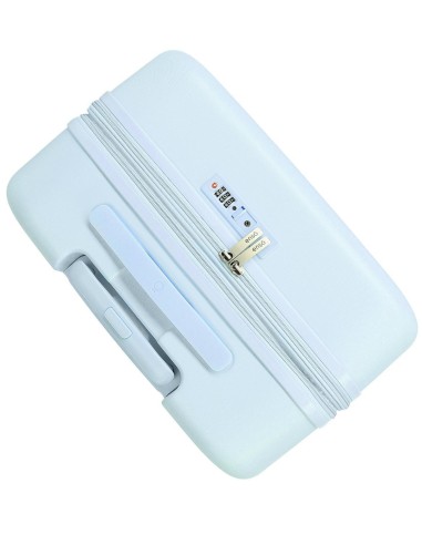 9529521 SET/2 TROLLEY  ABS 55-70CM.4R.ENSO BONJOUR TURQUESA