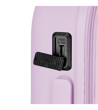 9538623 TROLLEY ABS 55CM.C/EXP. 4R. ENSO CUTE GIRL LILA 2