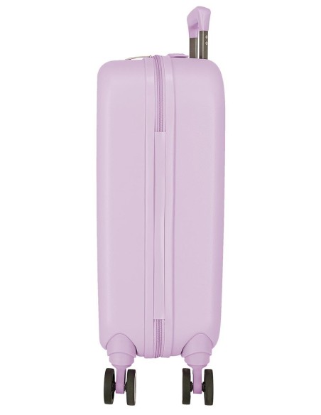 9539123 TROLLEY ABS 55CM.4R.ENSO CUTE GIRL LILA