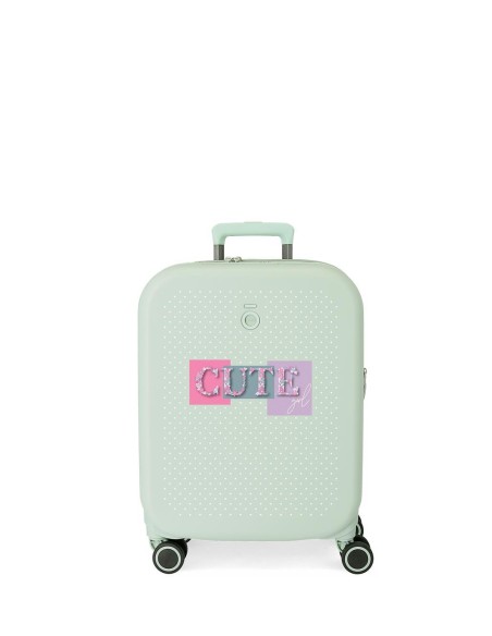 9539124 TROLLEY ABS 55CM.4R.ENSO CUTE GIRL VERDE MENTA 9539124 TROLLEY ABS 55CM.4R.ENSO CUTE GIRL VERDE MENTA