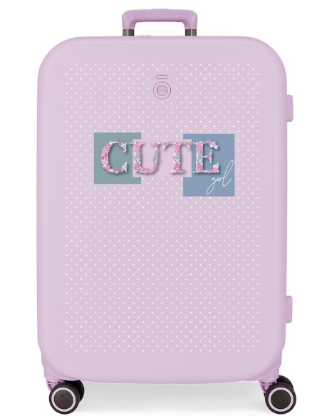 9539223 TROLLEY ABS 70CM.4R.ENSO CUTE GIRL LILA 9539223 TROLLEY ABS 70CM.4R.ENSO CUTE GIRL LILA