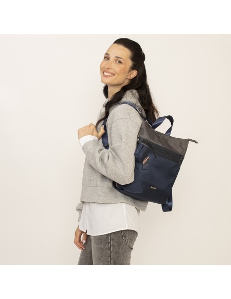 Mochila Paseo Mujer Gabol Luna Azul Mochilas Mujer | Fraber