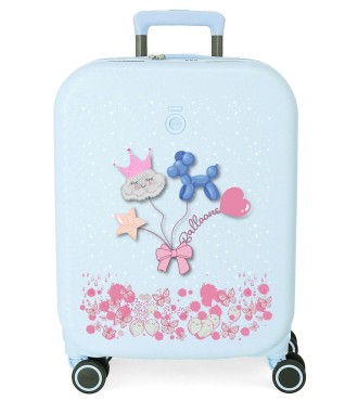 9558621 TROLLEY ABS 55CM.C/EXP. 4R. ENSO BALLONS TURQUESA
